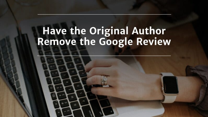 removing google reviews