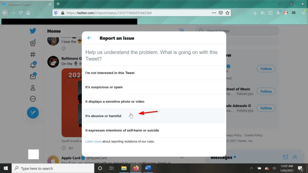 How to Report a Tweet & Twitter Account - Minc Law